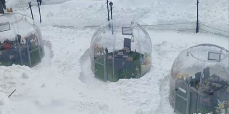 Glass igloo becomes new tourist attraction in Gulmarg