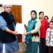 LG hands over job appointment letter to wife of Kashmiri Pandit killed by militants