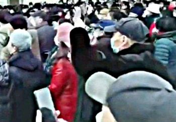Retirees in China protest over slashed health benefits