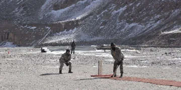 Army releases photos of soldiers playing cricket in eastern Ladakh
