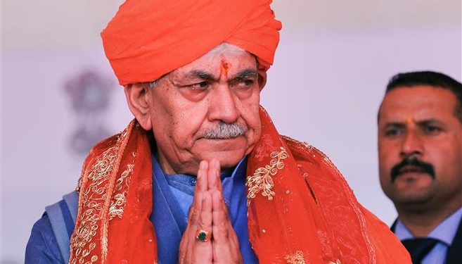 Will regularise colonies of people displaced from PoJK: Manoj Sinha