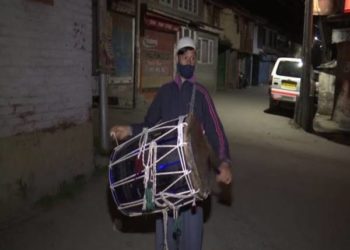Traditional drumbeaters in Kashmir ready to wake people up for Sehri during Ramzan
