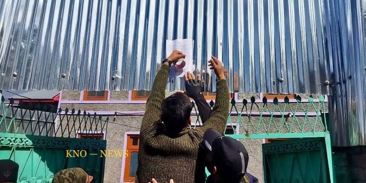 Two residential houses attached in Bandipora for ‘sheltering militants’