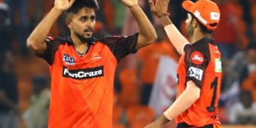 Just keep praying that I get to break bails like this in future, says Umran Malik to Rahul Tripathi