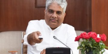 Labour Minister Bhupender Yadav launches new features of eShram portal