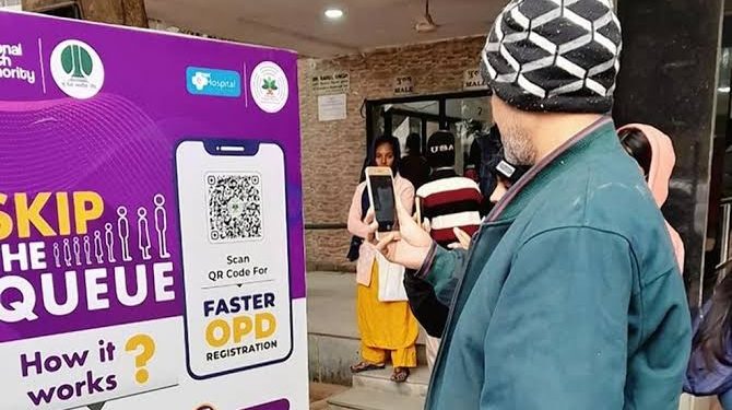 Health department starts scan and share OPD registration in five hospitals