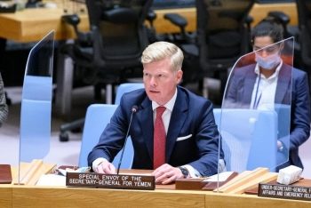 UN envoy calls for dialogue, compromises to achieve long-lasting peace in Yemen