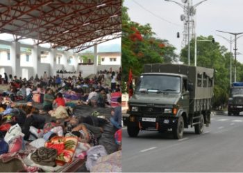 Army continues flag marches in violence-hit Manipur districts, govt issues ‘shoot at sight’ order