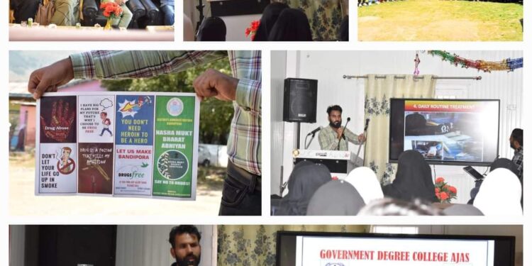 GDC Ajas organises Mega “Nasha Mukt Bharat Abhiyan” Event under NAPDDR