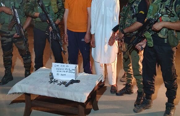 2 LeT OGWs arrested in Baramulla: Police