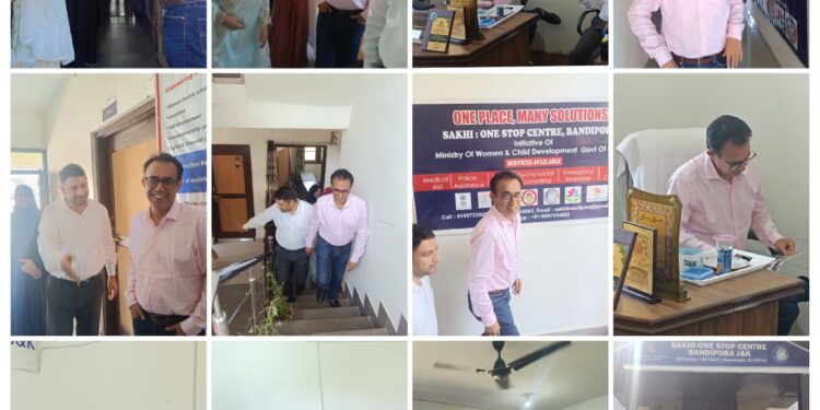 Under Secy MWCD reviews functioning of SAKHI-OSC at Bandipora