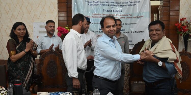 Two days National Workshop on Shaala Sidhi concludes at Srinagar
