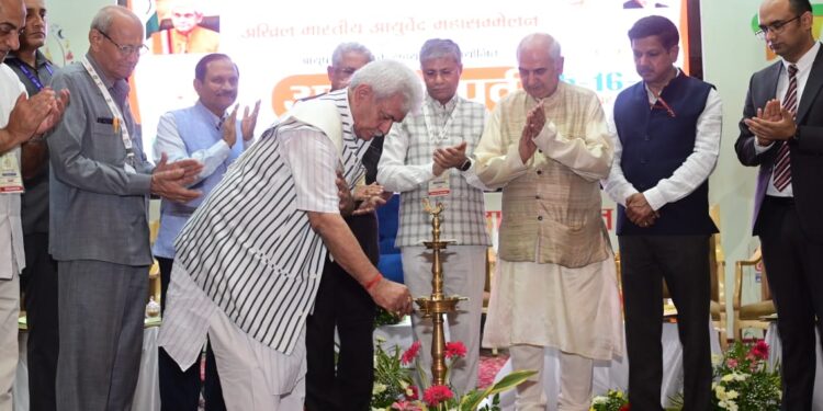 J&K admin to set up Ayurveda Medical colleges in Sgr, Jammu: LG Manoj Sinha