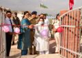 DIG Central Kashmir inaugurates open air gym at Police Public School Bemina
