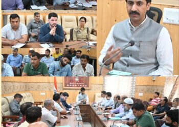 Eid-e-Milad-un-Nabi (SAW) arrangements reviewed and finalised at Anantnag