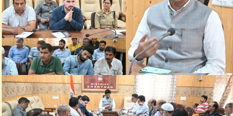 Eid-e-Milad-un-Nabi (SAW) arrangements reviewed and finalised at Anantnag