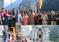 DC Ganderbal flags-off 15th annual Gangbal Yatra