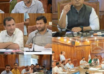 DC Bandipora convenes review meeting of Revenue Department