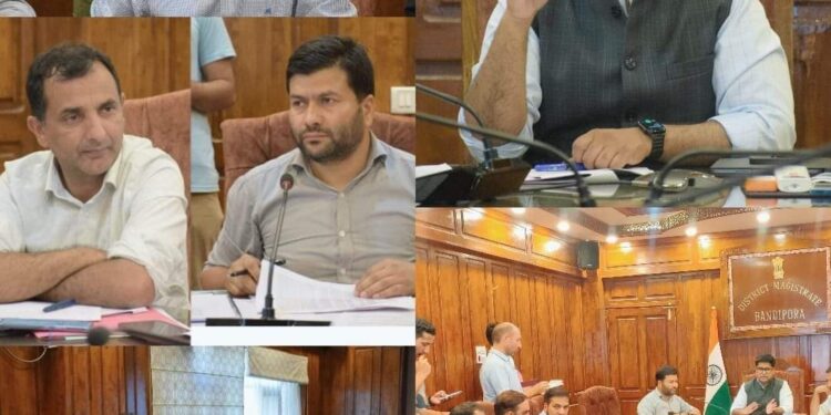 DC Bandipora convenes review meeting of Revenue Department