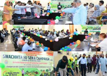 DC Ganderbal launches fortnight ‘Swachhta Hi Seva’ campaign