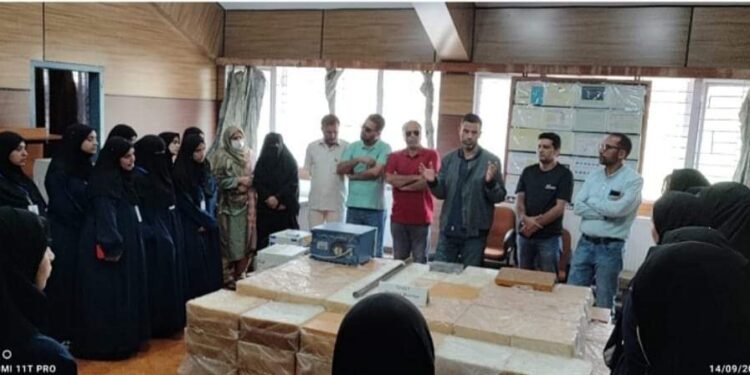 GHSS Bandipora Conducts Science Exposure Tour For Girl Students To BARC’s High Altitude Lab. 
