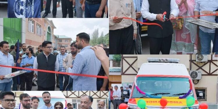 DC Bandipora Dedicates ALS Ambulance to the People