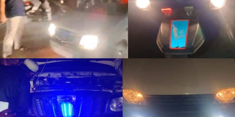 ARTO bans usage of fancy lights, high beam led lights in Bandipora, cracks whip on the violators