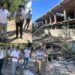 Revenue Team inspect areas around Ring Road in Sumbal.