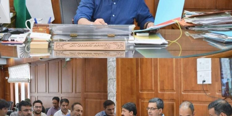 DC Bandipora chairs CLU meeting Details   