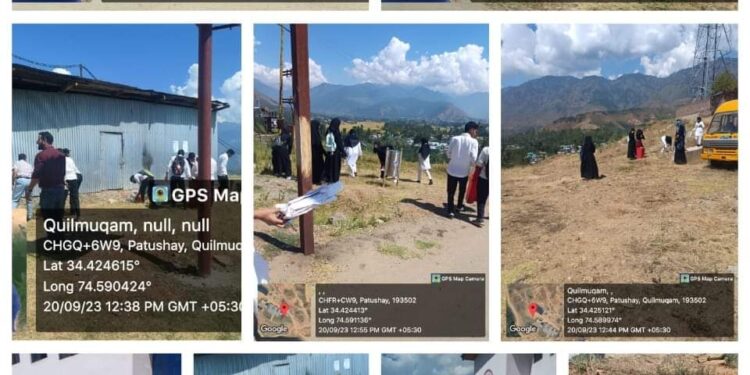 HKM Bandipora organizes Campus Cleanliness drive as part of Gandhi Jayanti Celebrations 