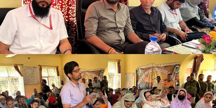 DDC Ganderbal chairs Mega Block Diwas at Lar