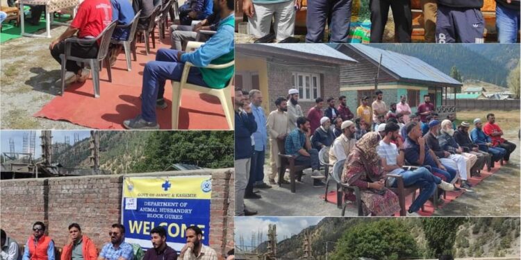 KCC CAMP WAS CONDUCTED BY AHD AT GUREZ BANDIPORA