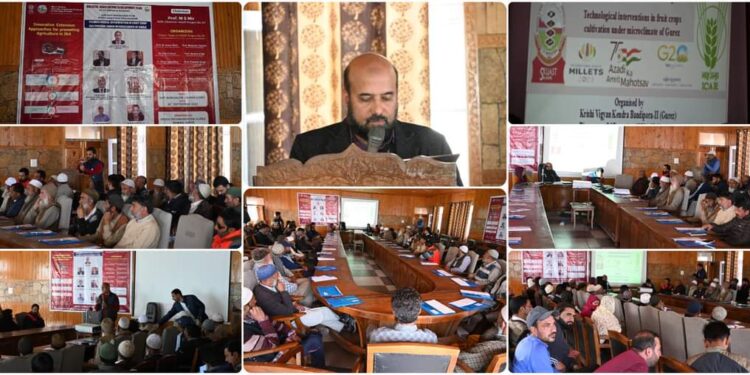 KVK Gurez organises one day awareness programme under HADP