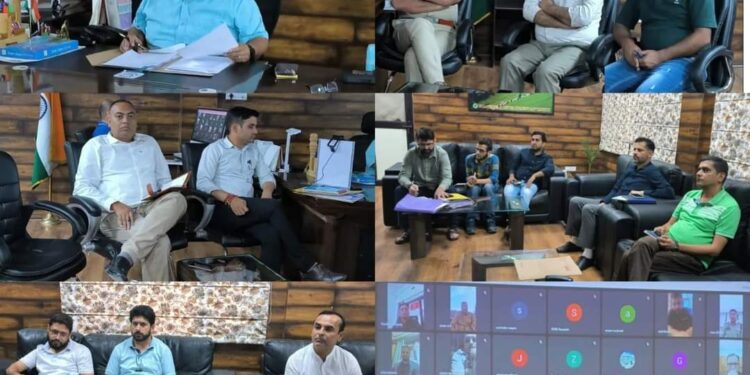 DM Doda chairs 15th District-Level  NCORD committee meeting
