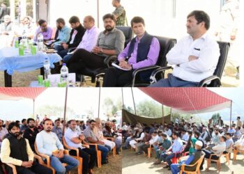 DC Ganderbal presides over mega Grievance Redressal camp at Preng