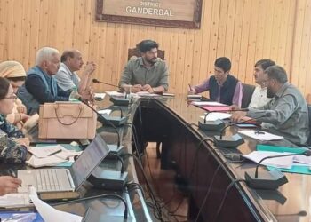 DC Ganderbal reviews implementation of NEP 2020 in district