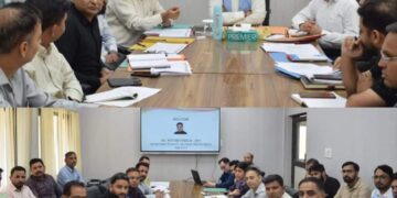 Administrative Secretary reviews Revenue Department in Doda