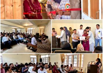 Director Employment inaugurates DECC Library cum Skill Development Course at Ganderbal