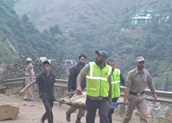 Four killed as boulder sends car hurtling down hill in Banihal