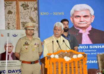Conflict profiteers brainwashed J&K children, handed over stones, guns in their hands: LG Manoj Sinha