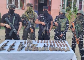 Arms cache uncovered in Handwara, investigation Initiated