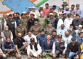 Army Commander Northern Command interacts with Ex-Servicemen in Tangdhar