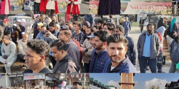 Cultural Unit Kashmir DIPR organizes Nukkad Natak at Ghanta Ghar to Celebrate UT Foundation Day