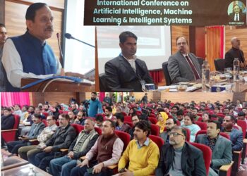 Advisor Bhatnagar addresses International Conference on Artificial Intelligence, Machine Learning and Intelligent Systems at IUST