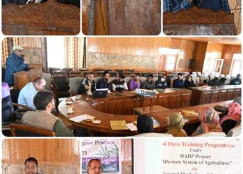 KVK Gurez kick starts 06-Day traning program under HADP