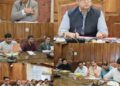 DC Bandipora reviews the progress of works on Ring Road Project.