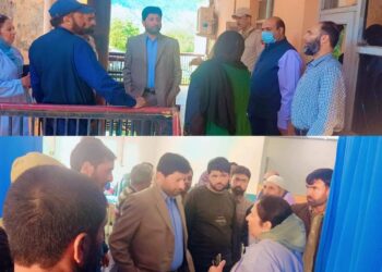 ADC Ganderbal pays surprise inspection of Trauma hospital Kangan