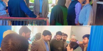 ADC Ganderbal pays surprise inspection of Trauma hospital Kangan