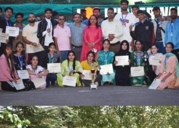 GDC Doda remains at the top of the Podium among Colleges at Sangam 2023