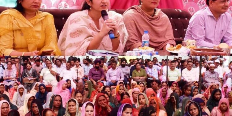 DC Udhampur convenes public outreach camp at Muttal